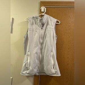 White Fabletics vest